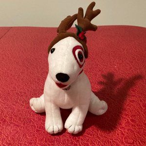 Target Dog Christmas Plush Toy Bullseye